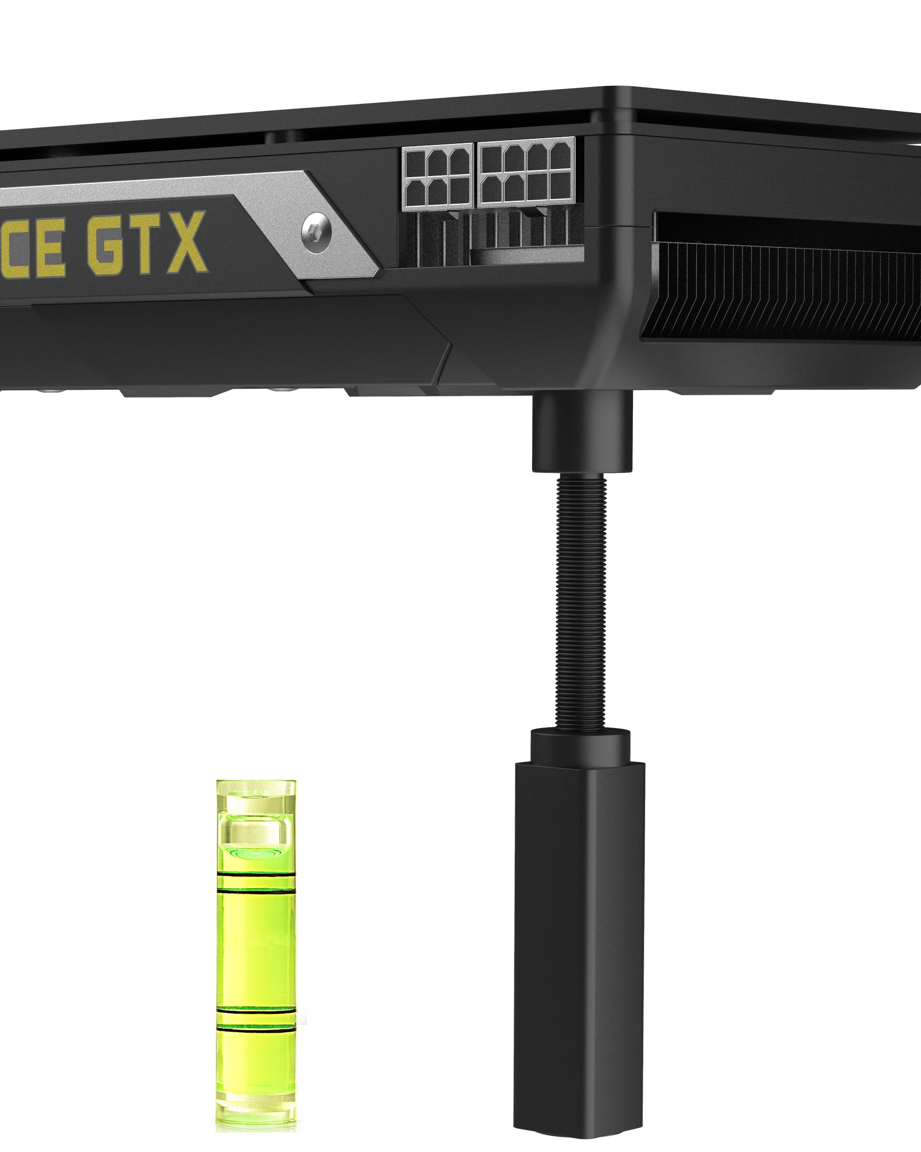Uyubao GPU Support Bracket, Gpu Anti Sag Bracket, Graphics Card GPU Support, Video Card Sag Holder with Magnetic Base and Anti-Slip Pad, L(74mm-120mm)