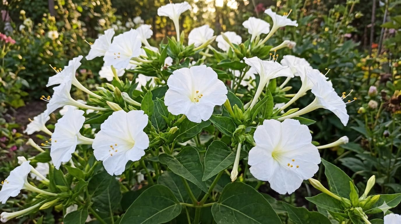 1000 Wunderblume Samen Mix (Mirabilis jalapa) Bunt Duftend Garten Balkon