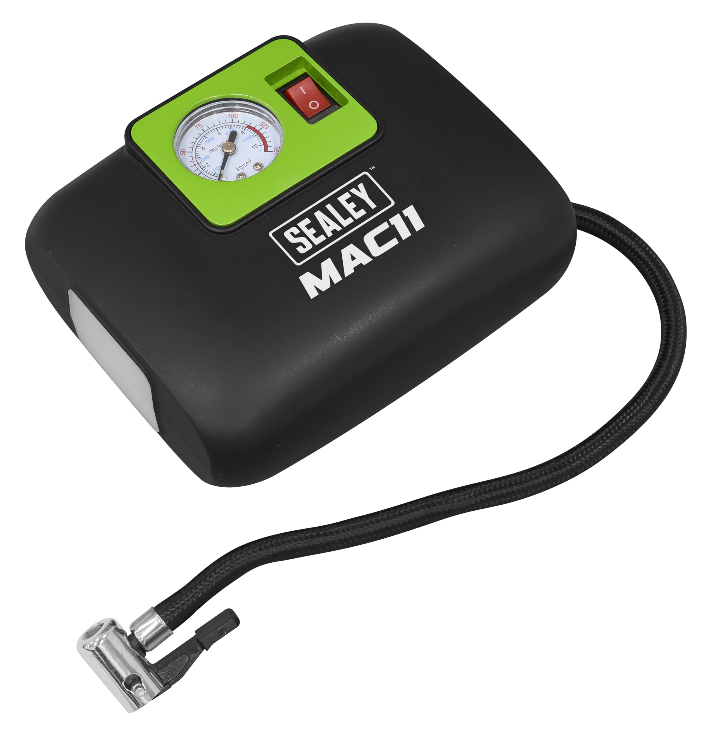 Sealey MAC11 12V Tyre Inflator With Worklight