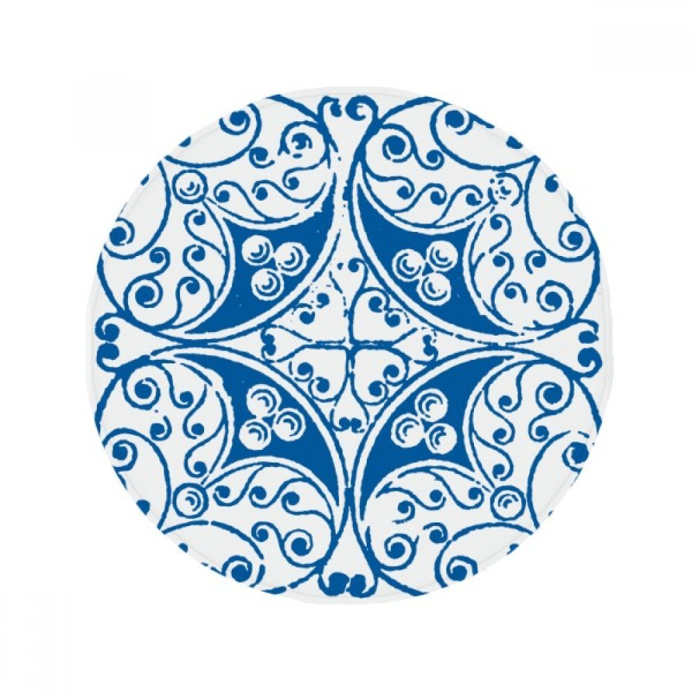 Tapis Talavera cadeau décoratif illustration ronde multicolore pour pendaison de crémaillère