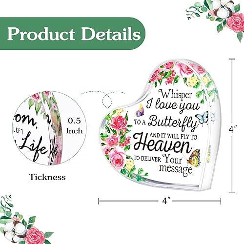 Vista 18 de SICOHOME Regalos de condolencias por pérdida de la abuela, regalo conmemorativo por pérdida de la abuela, en memoria de un ser querido, regalos