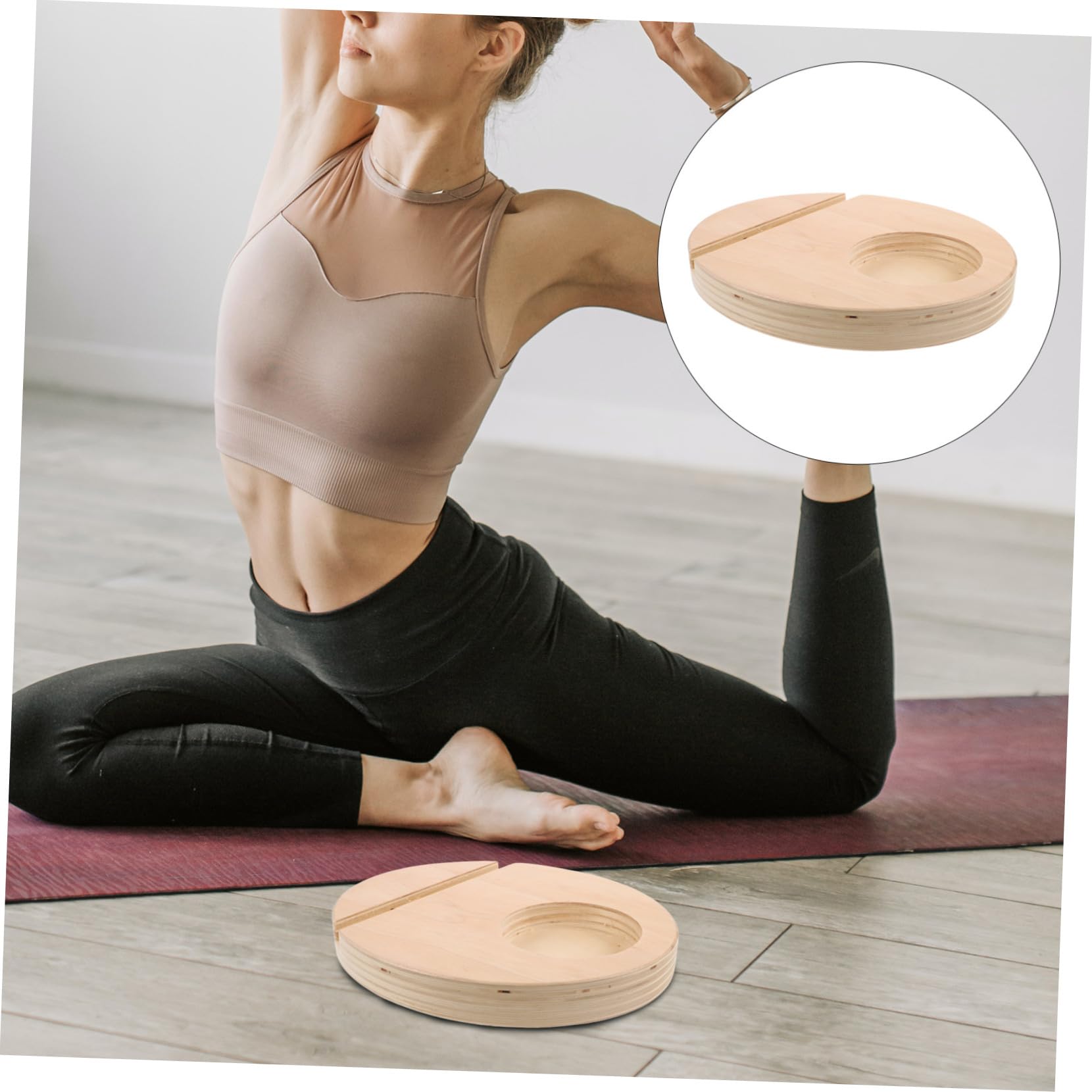 Fitness Balance Board Halterung Stabiler Stand Für Zuhause Und Büro Langlebiger Fitnessgerätehalter Für Balance Und Yoga-Training Platzsparend Und Sicher