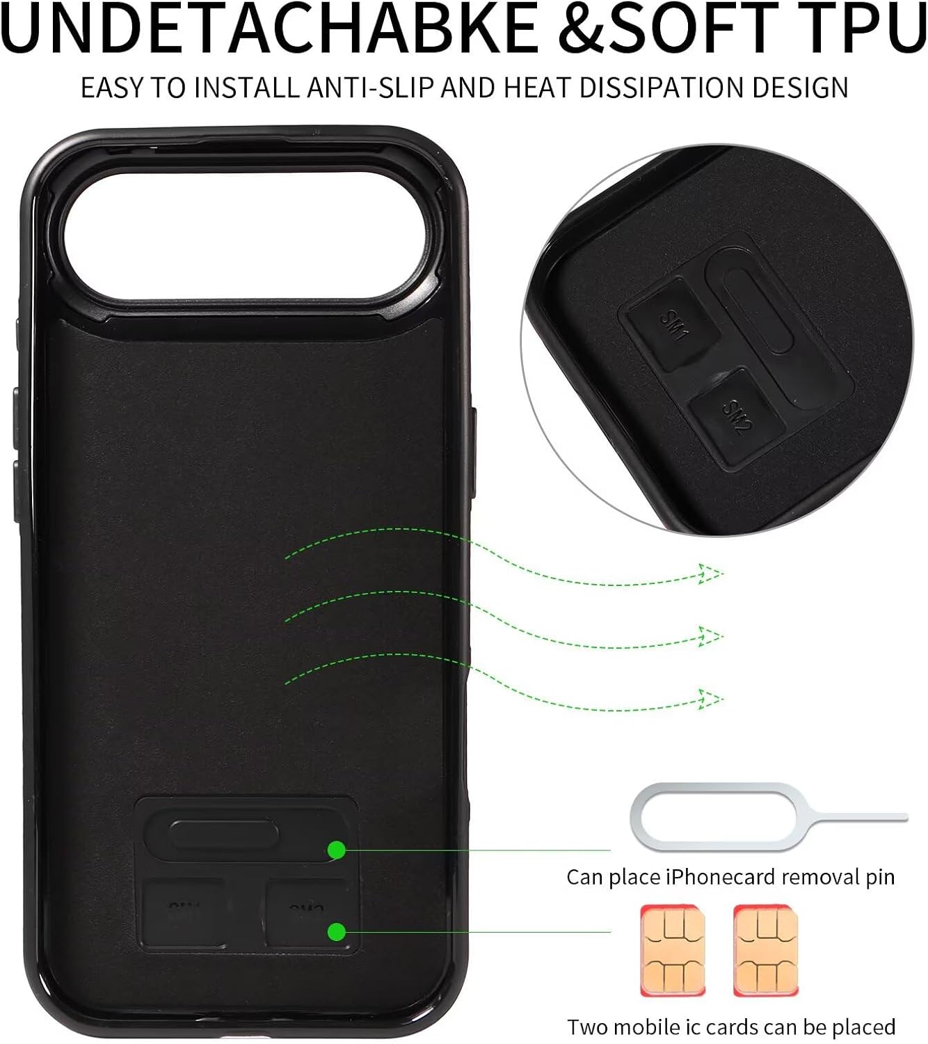 for iPhone 17 Air Wallet Case with Card Holder, Finger Ring Holder Kickstand PU Leather Magnetic Clousure Shockproof Phone Case Cover for Women and Men Brown
