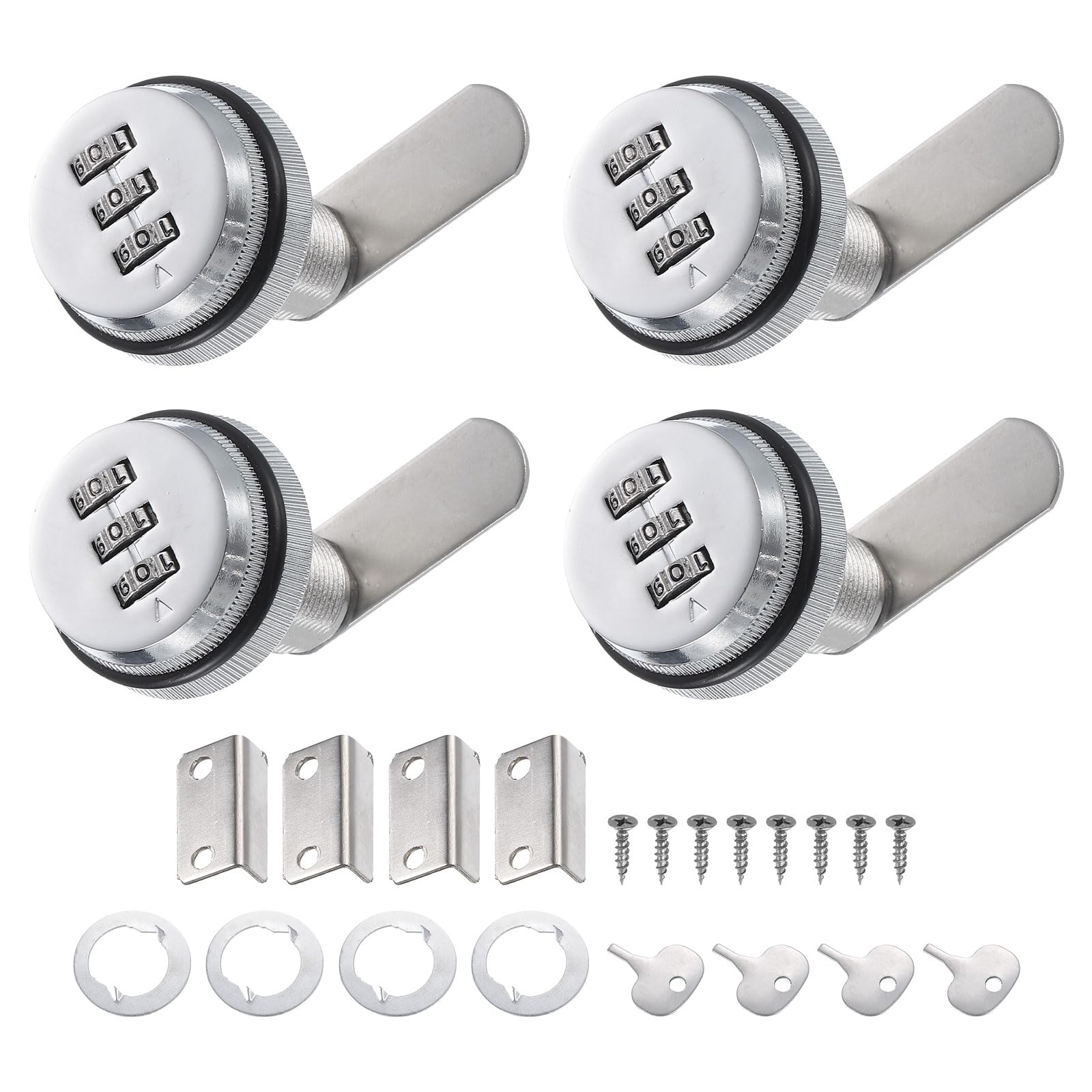 PATIKIL 1-1/8" Combination Cam Lock