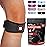 Sleeve Stars Swedish Brand Patellar Tendon Support Strap for Women & Men Effective Osgood Schlatter Knee Brace Youth & Kids Knee Brace with 3 Adjustable Length fits 7-15 (Single/Black/Kids)