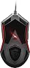 Msi Gg Clutch Gm08 Gaming Mouse 4,200 Dpi Pixart Paw3519 Optical Sensor Red Led 1.8m Cable Adjustable Weight Gold Plated Usb Connection Player Mouse