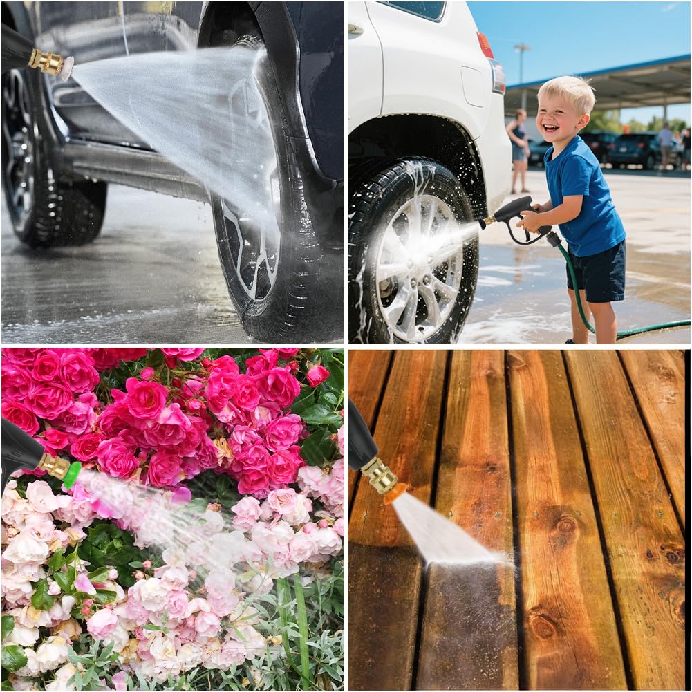 Vsshe 7 Pcs Embouts De Buse De Pulvérisation Pour Laveuse à Pression