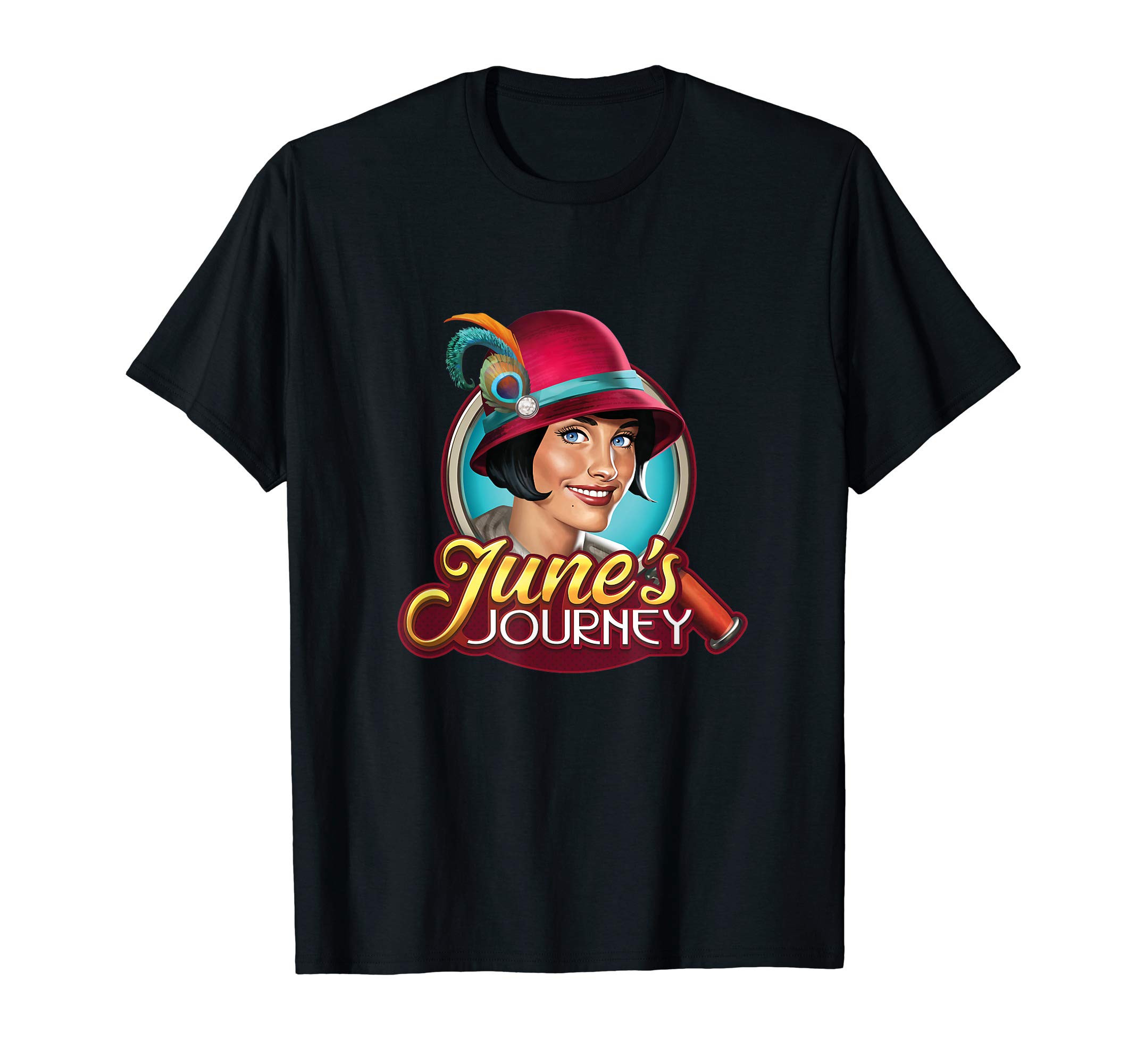 Wooga GamesJune's Journey 'Color June' T-shirtOEKO-TEX STANDARD 100