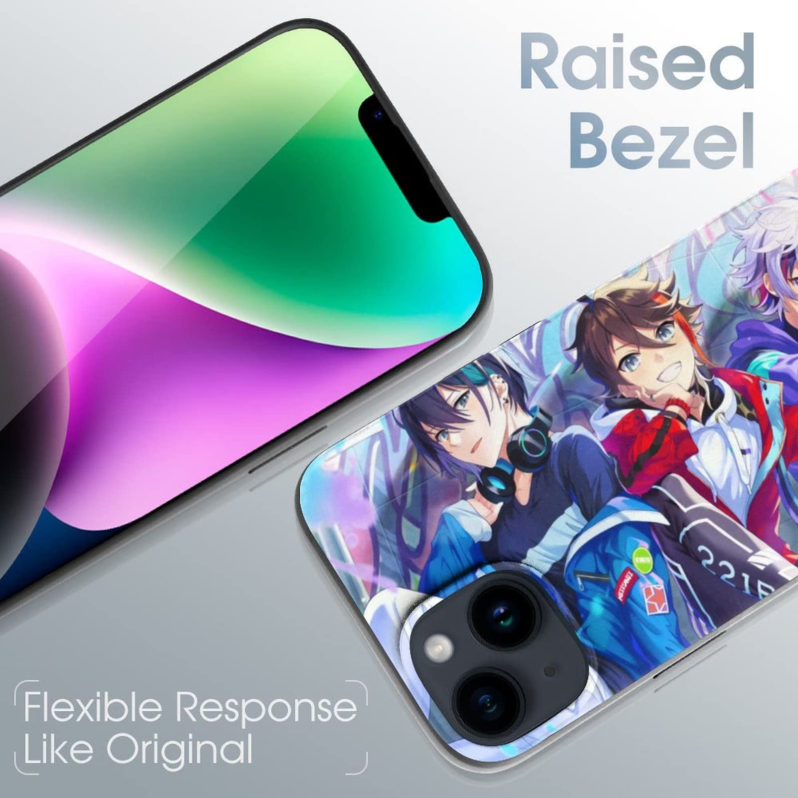 Amazon.co.jp: スマホケース iPhone 14 不破湊 三枝明那 黛灰