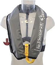 Lalizas Sigma 170N Automatic Life Jacket from 40 kg, Adults, Grey, Inflatable Life Jacket 150N
