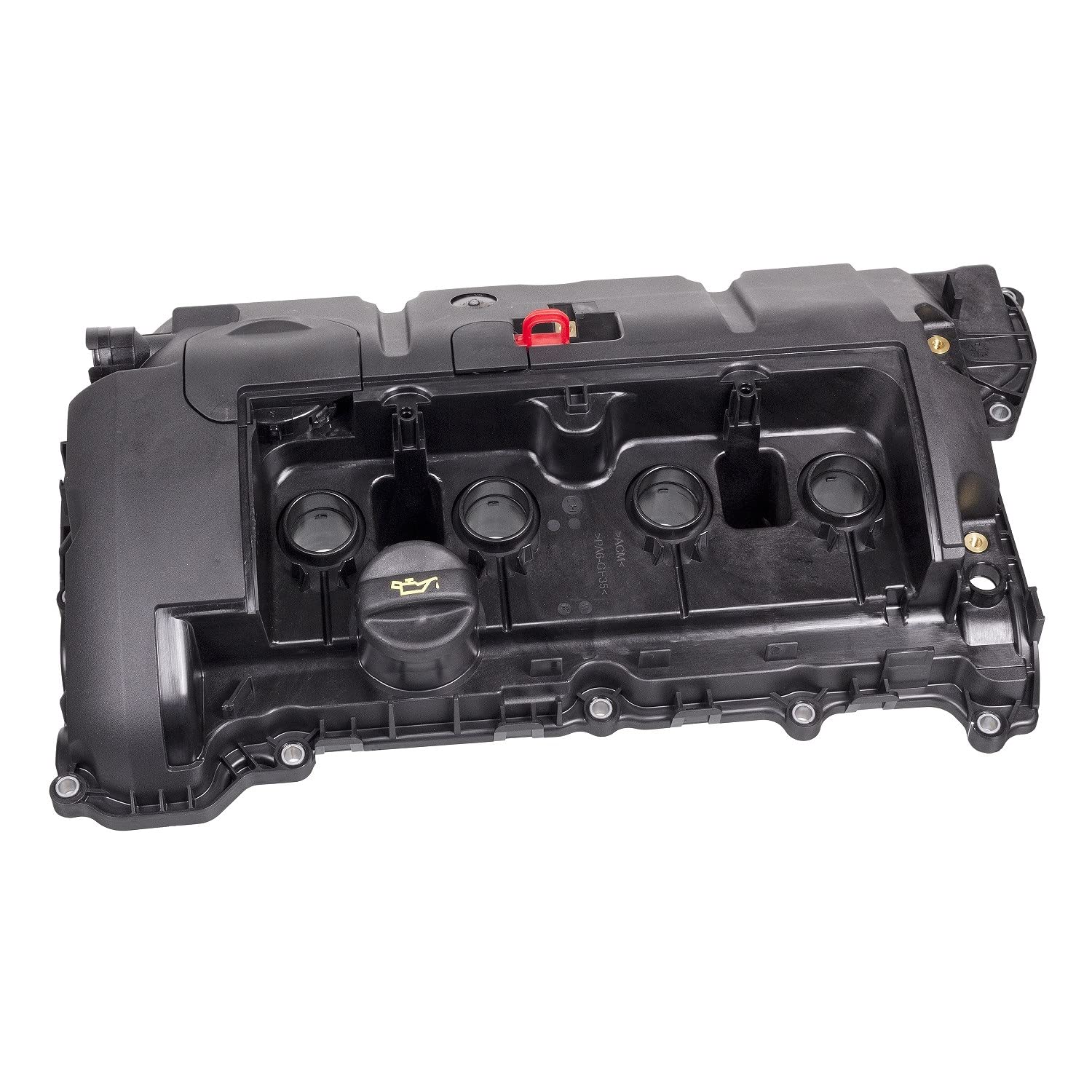 Febi Bilstein 102250 Valve Cover with Bleed Valve and Gasket, Pack of 1
