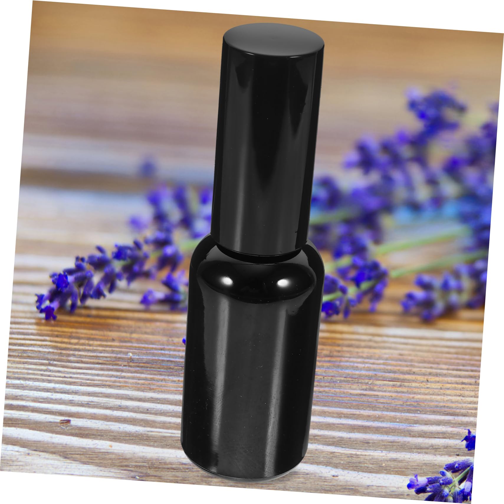 Healeved Nachfüllbare Sprühflaschen 30ml aus Glas Schwarz, 12 Stück