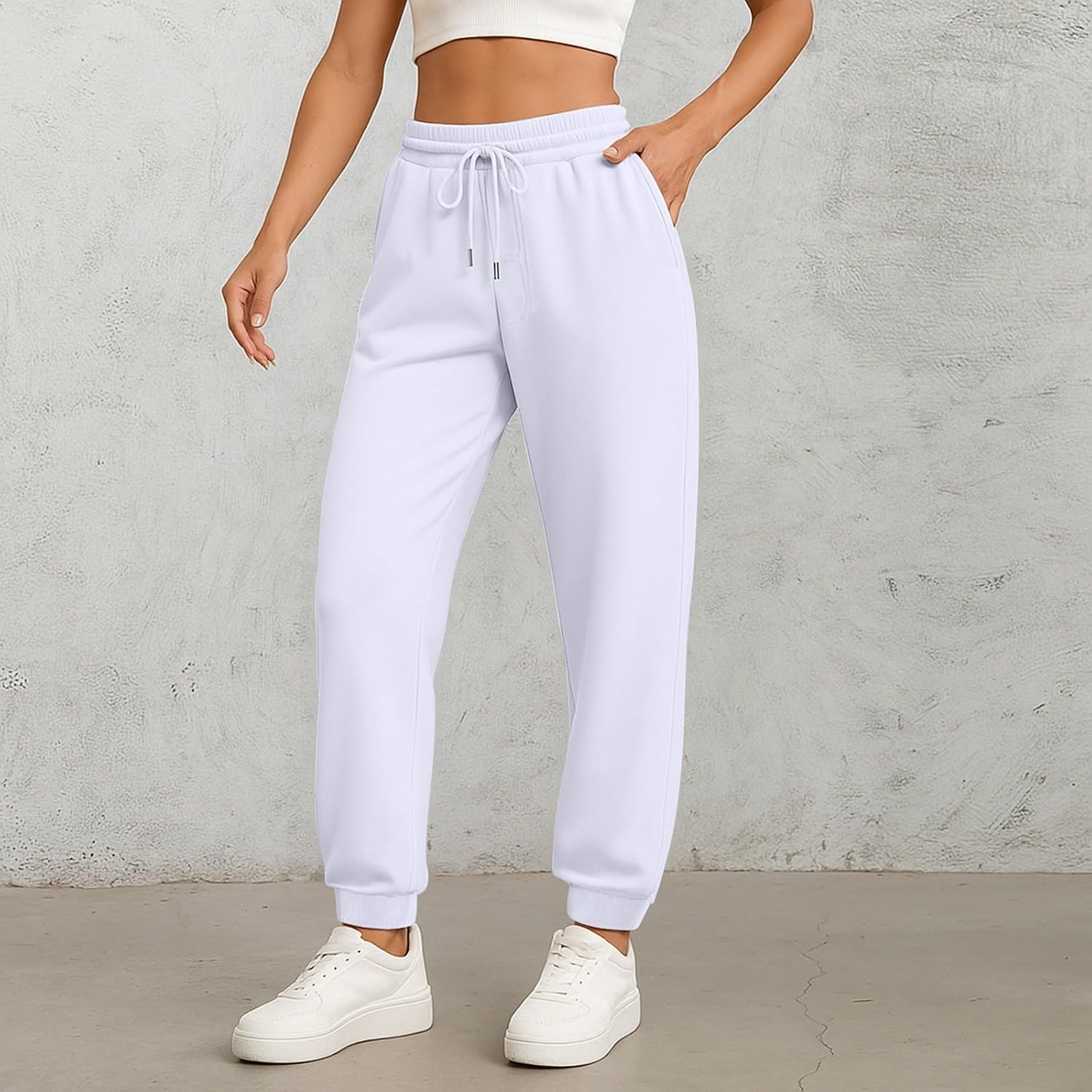 Women's Joggers, Lightweight Athletic Pants for Workouts, Breathable Lounge Wear