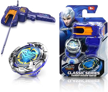 Infinity Nado S7 Rack Launcher Endurance Top Set Metal, Blue, Ages 5+