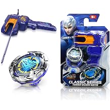 Infinity Nado S7 Rack Launcher Endurance Top Set Metal, Blue, Ages 5+