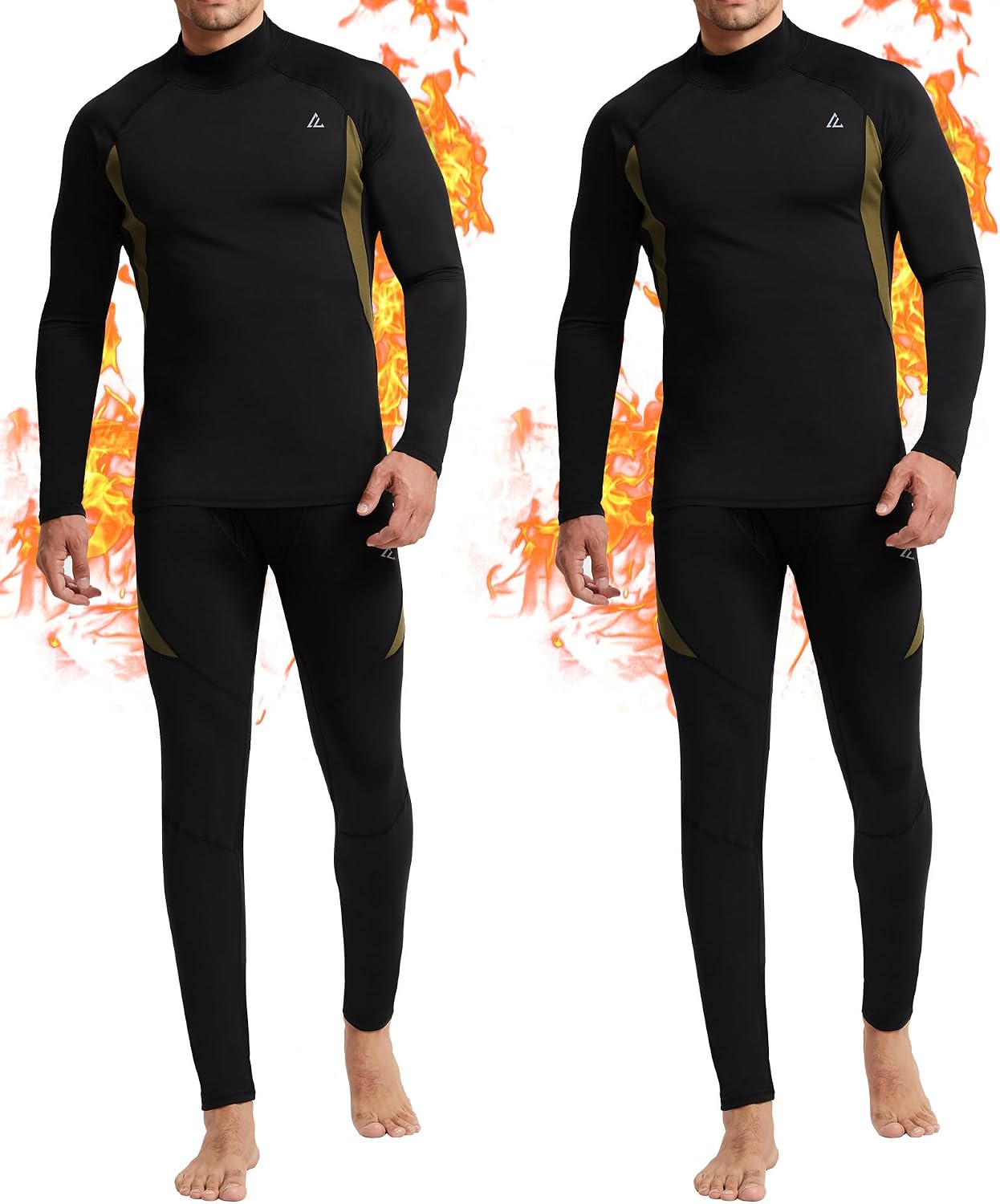 Mens Thermal Underwear Long Johns Base Layer Set Cold Weather 1/2/3 Pack image 3