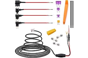 Hardwire Kit for Radar Detector, Premium Quality Smartcord Quick Release Direct Wire Power Cord