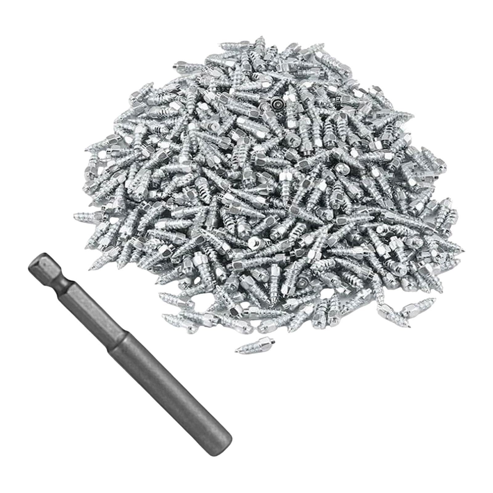 200 Unidades de Clavos de Deslizamiento para Neumáticos, Tacos para Nieve, para Motocicletas Y Scooters.