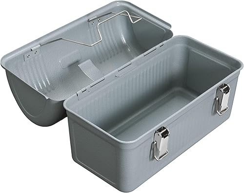 Miniatura 2 de Caja de almuerzo clásica Stanley 10 qt  Caja de almuerzo vintage de metal  Contenedor de comida duradero con asa y cierre  Almacena comida, bebidas,