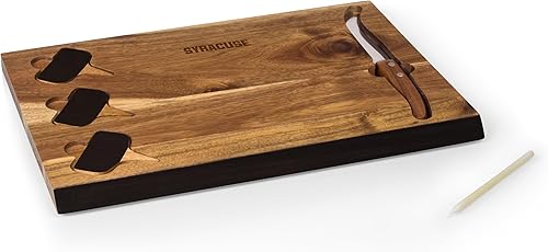 Vista 31 de PICNIC TIME NCAA NCAA - Juego de tablas de cortar y herramientas de queso de acacia Delio unisex para adultos