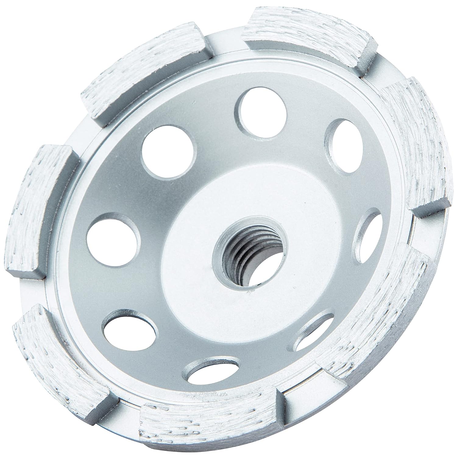 Norton Diamond Blade Cup Grinding Wheel, Clipper Classic Diamond Cup Type 27 Grinding Wheel, Single 4" Grinder Disc for Concrete, Pack of 1