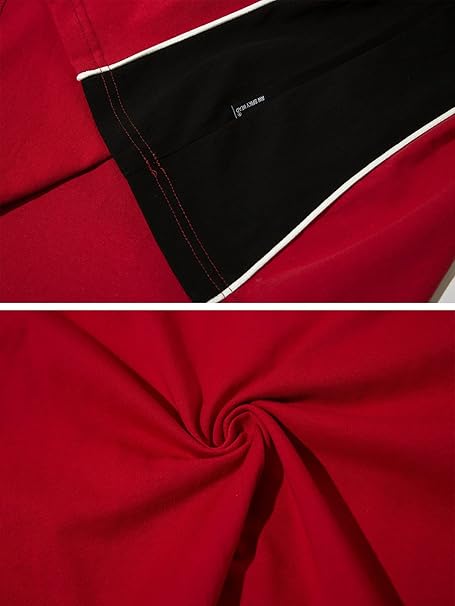 Vamtac Camisetas Raglán De Manga Corta Para Hombre, Con Estampado De Letras De Bloques De Color, Vintage, Casual, Para Verano, Para El Verano, Unisex, Gris, Mediana