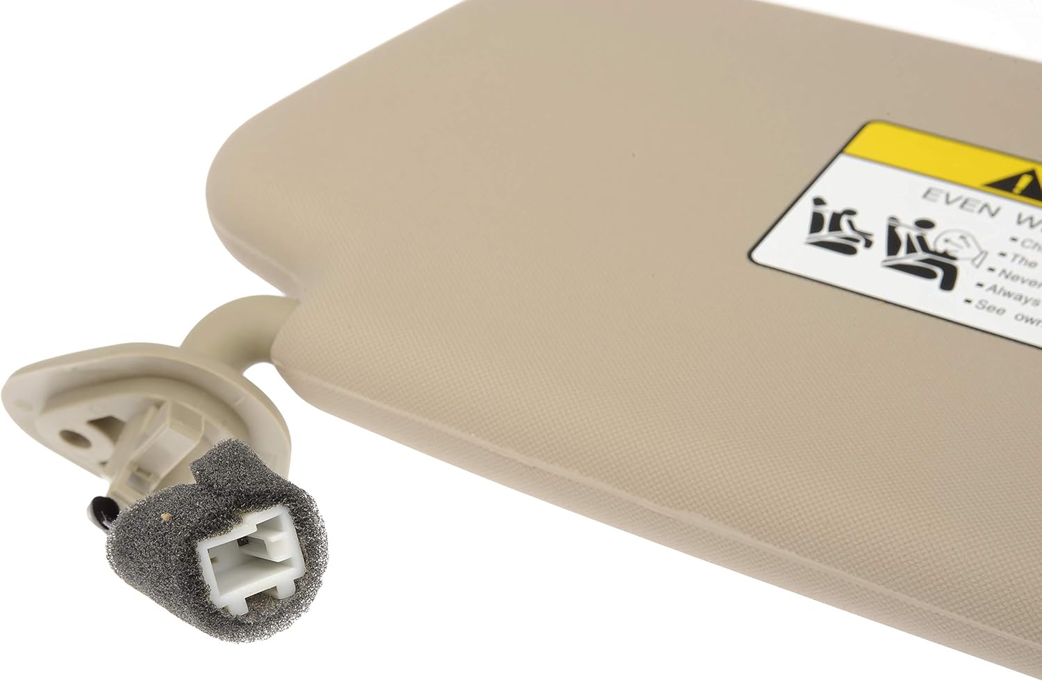 Dorman 74208 Driver Side Sun Visor Compatible with Select Hyundai Models, Beige