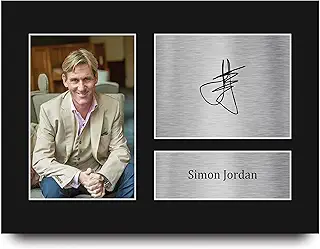 HWC Trading Simon Jordan Crystal Palace Gifts フットボールチェアパーソンファンのためのサイン入りサイン入りサイン入り写真-A4