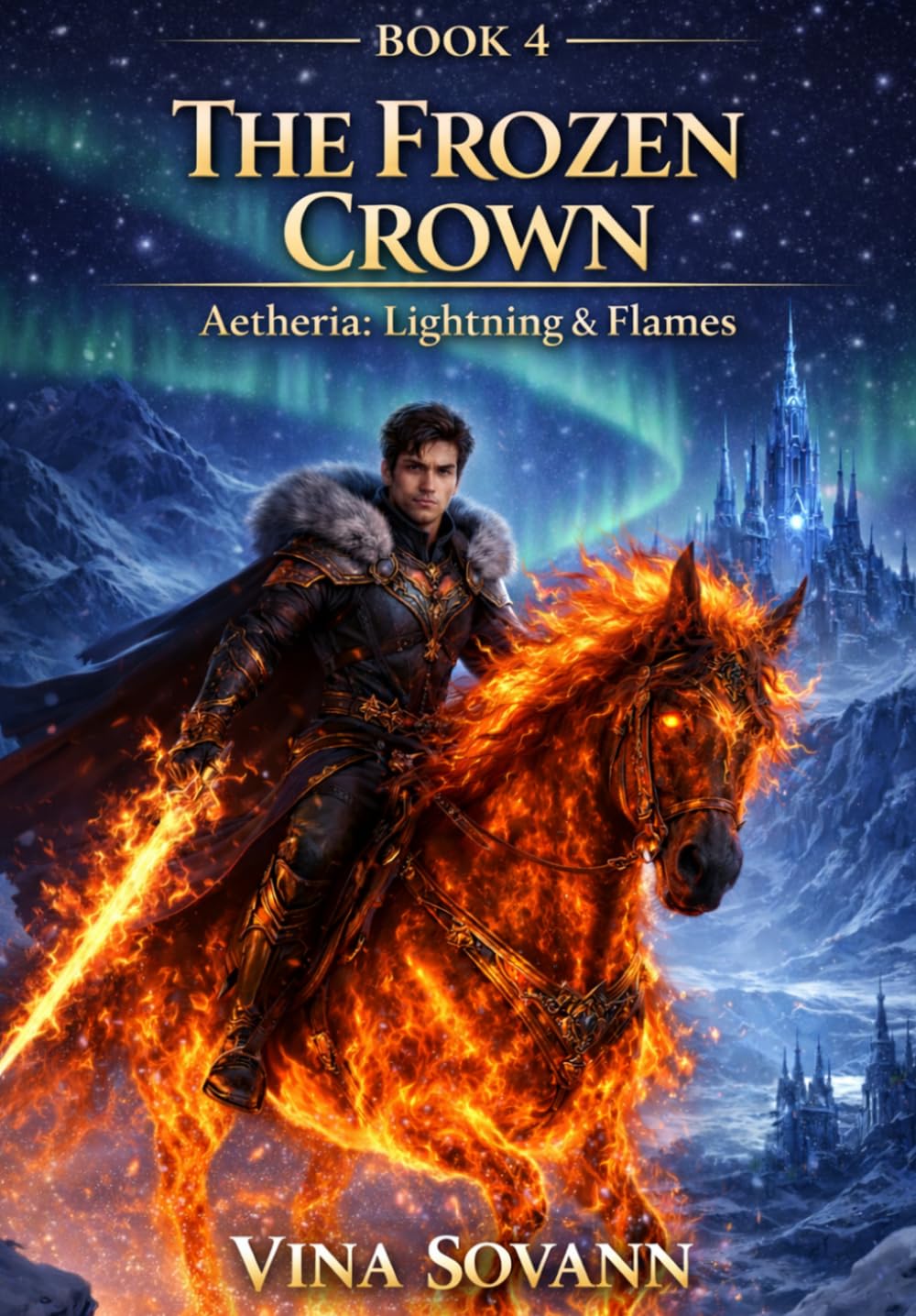 The Frozen Crown: An Isekai Romantasy (Aetheria: Lightning & Flames)