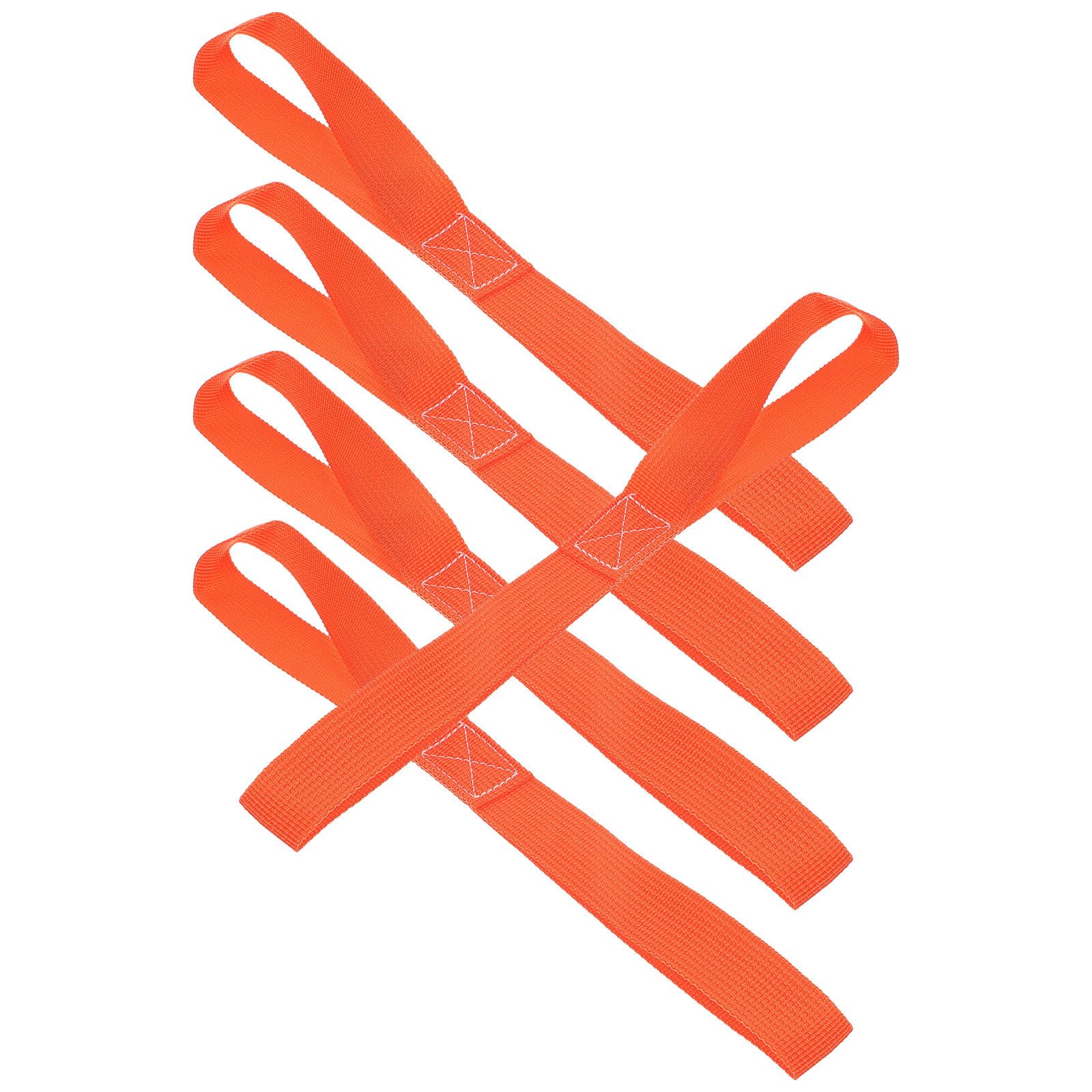 Ipetboom Tie down Straps 4Pcs Heavy Duty Motorcycle Tie down Straps for Bikes Scooters Lawn Equipment Anti-Slip for Secure Cargo Fixing Random Color