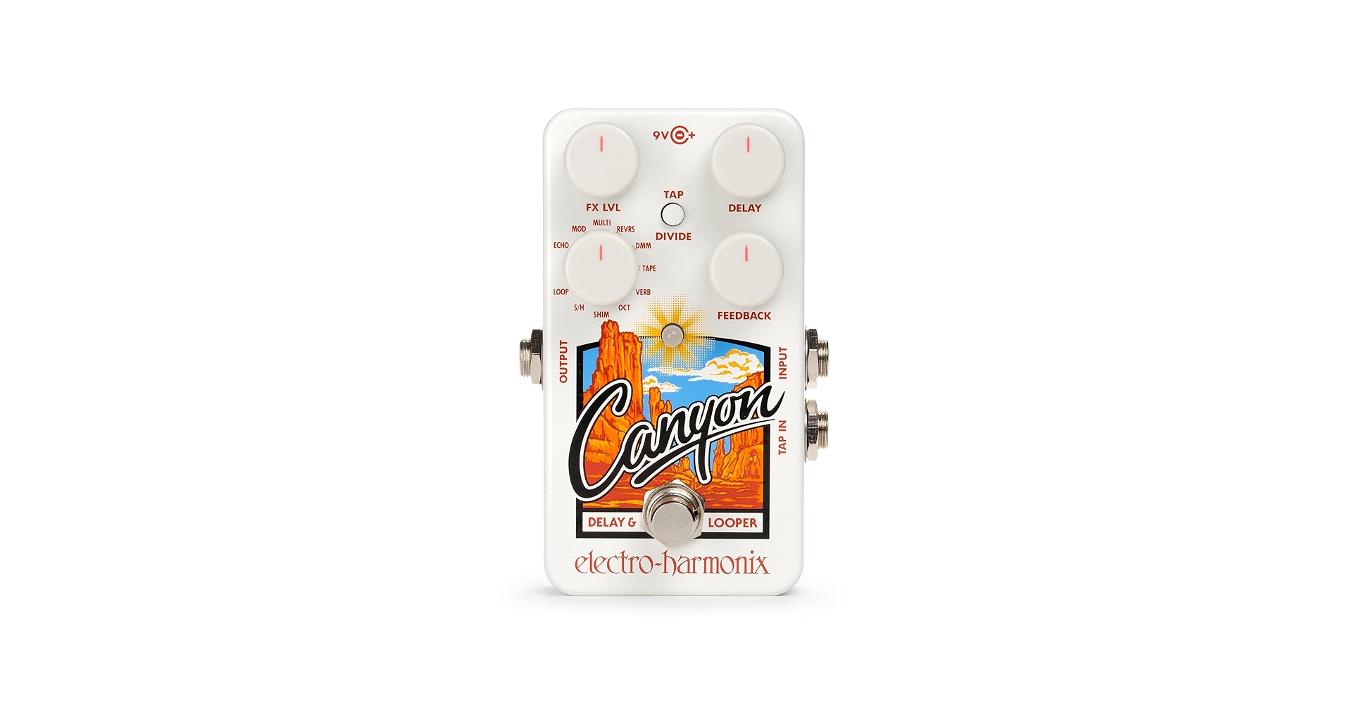 Electro-Harmonix Canyon ディレイ & ルーパー Electro-Harmonix Canyon Delay and Looper Pedal | Guitar Center