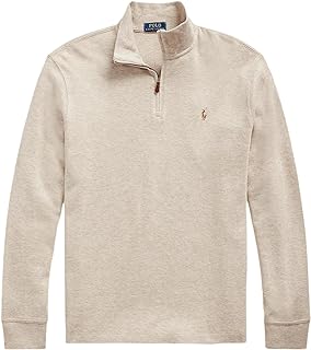 Men's Classic Estate-Rib Quarter-Zip Pullover Sweater