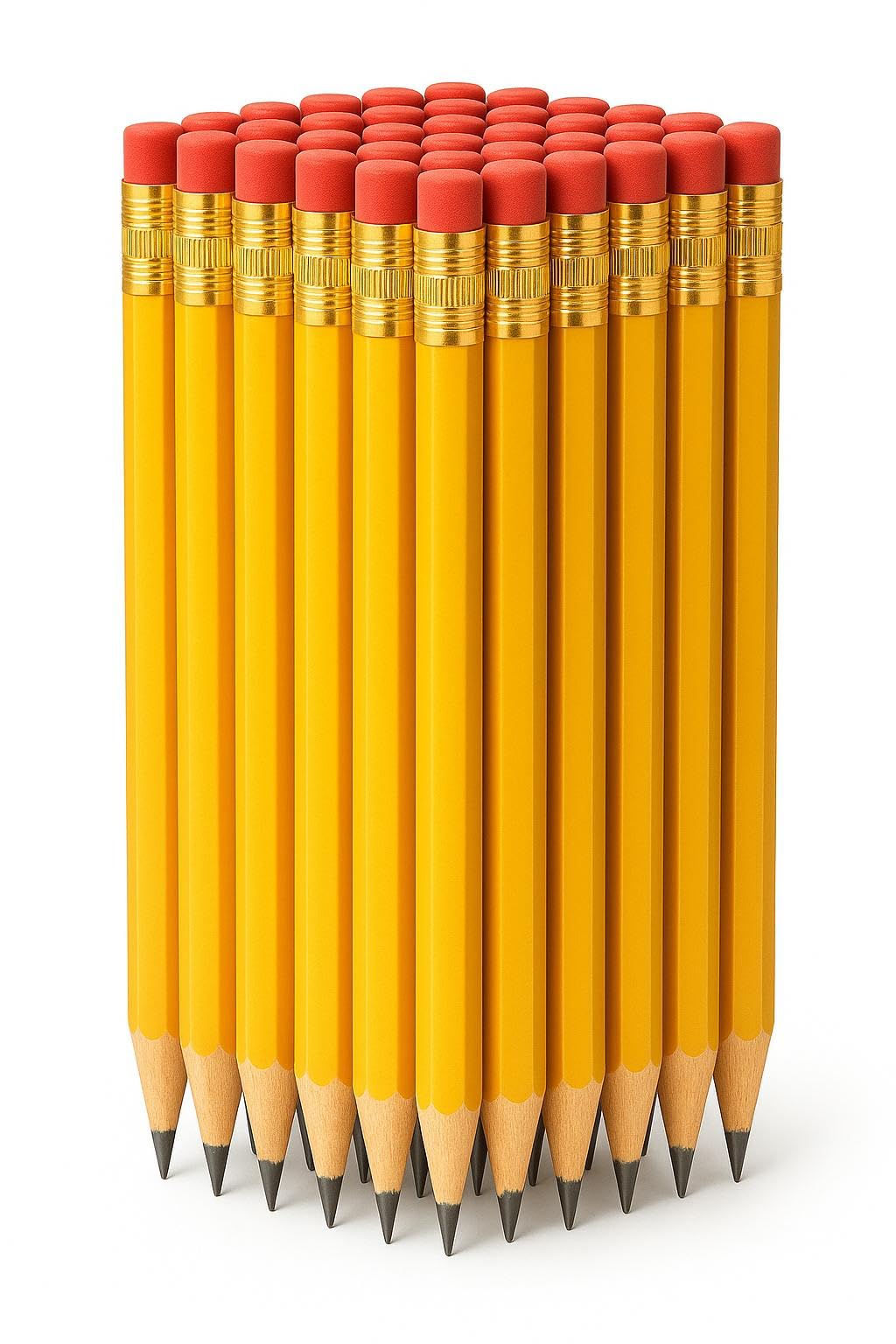 Pack of 50 HB Pencils, drawing pencils, Minimal Smudging, Ideal School Supplies Stationery, Classroom and Study Essentials