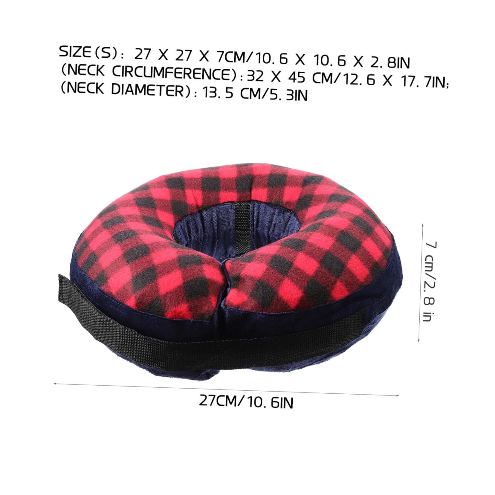 SUPVOX 3pezzi Collare Inflabile Per Per Cani e Gatti Protezione Comfort Per Dopo Intervento Design Innovativo Forma Di Donut Facile Da Indossare Leggero e Sicuro Per Evitare Leccate e
