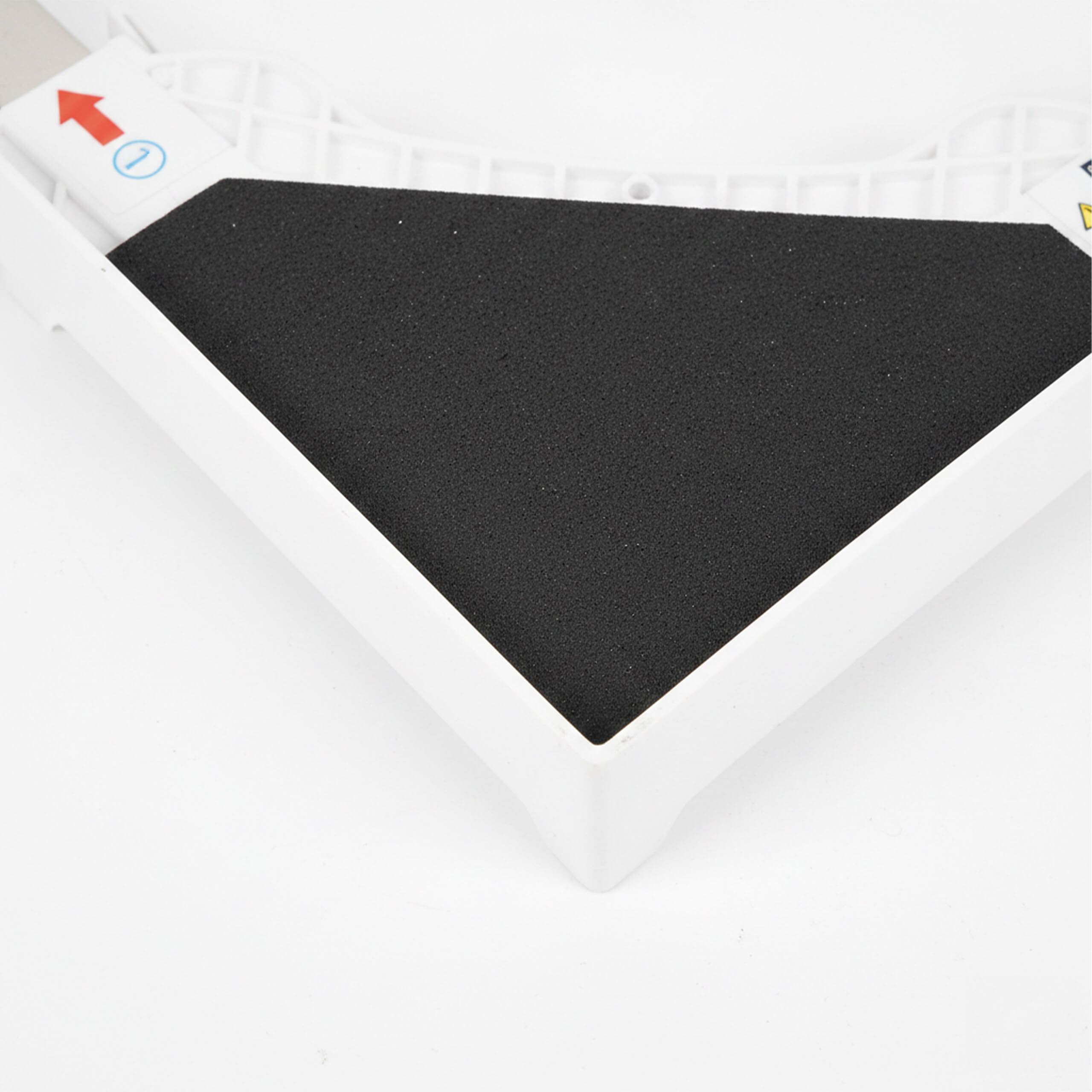 Relaxdays Zwischenbaurahmen, Trockner auf Waschmaschine, verstellbar, 45-72 cm, Stapelkit universal, mit Zurrgurt, weiß