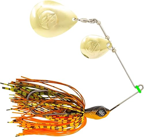 Googan Squad Protector Spinnerbait - Doble hoja Colorado 2023 (Sunrise Craw)