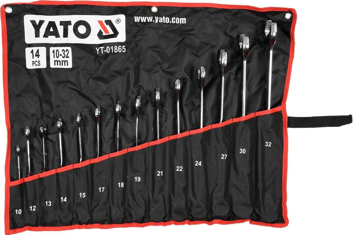 YATO Klucz 14PCS X HANDLE COMBINATION WRENCH SET (YT-01865)