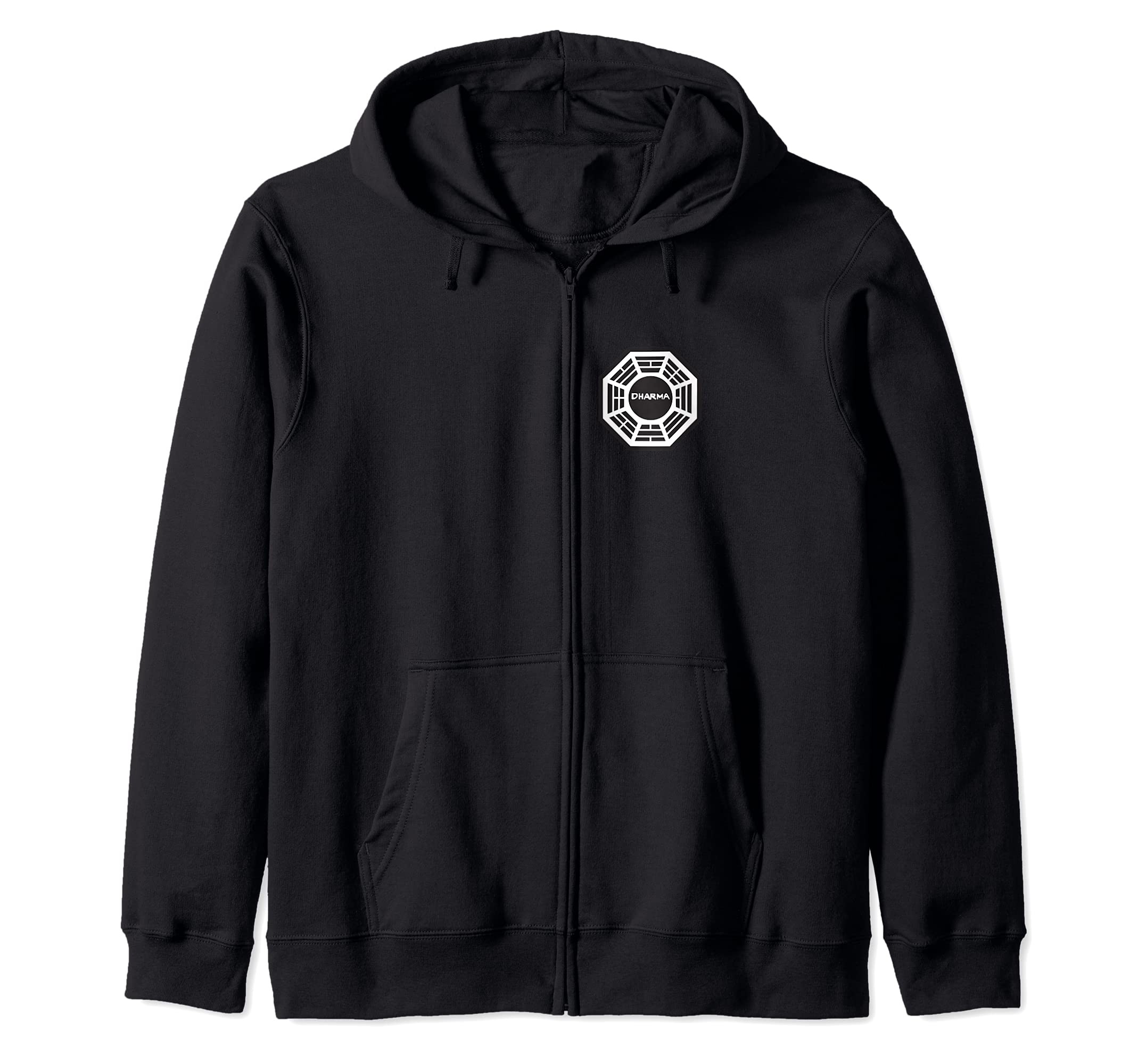 LostDharma Initiative Front and Back Zip Hoodie