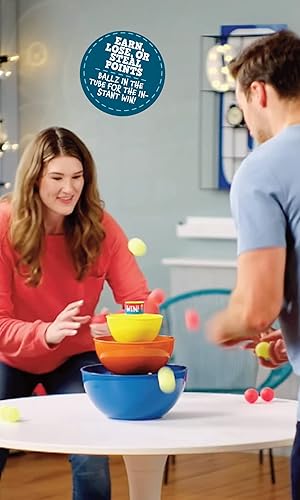 Miniatura 5 de Ballz'n - El juego de disparos de trucos de pelota de pong de ritmo rápido para adultos propicios y noche de juego familiar  Divertido juego de mesa