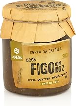 Fig and nut jam - 280g jar - Sweet flavour and crunchy texture - Ideal for desserts and breakfasts - No colouring or preservatives - Portuguese gourmet product