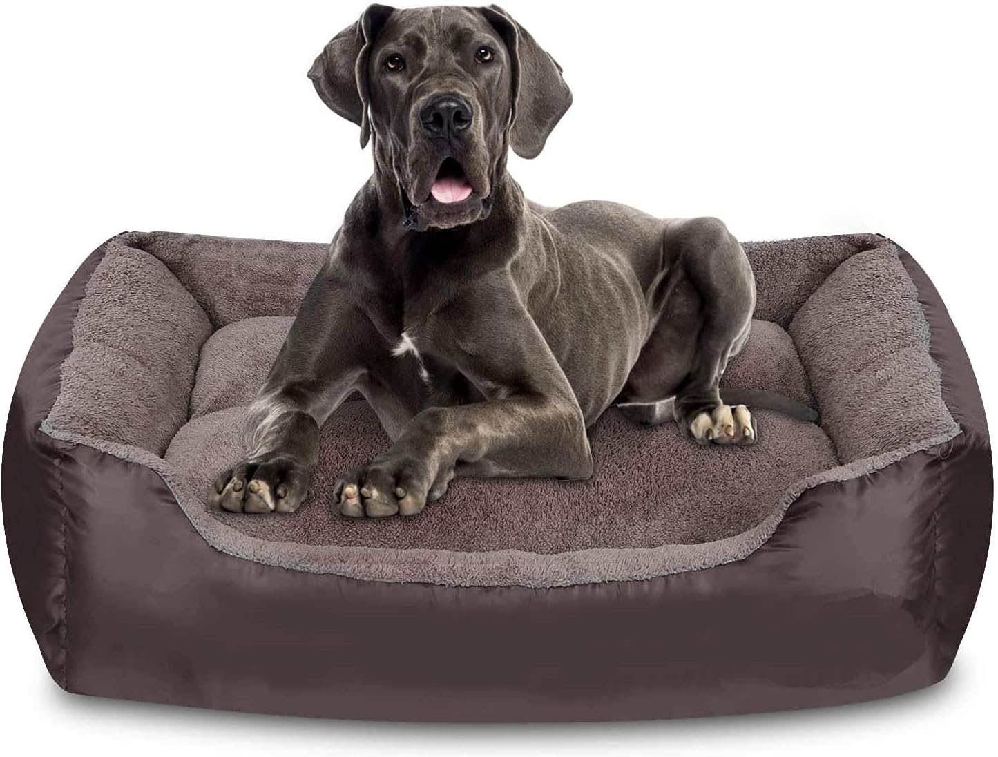 Utotol Dog Beds for Extra Large Dogs, Washable Large Dog Bed Breathable Soft Big Dog Bed for Large Medium Small Puppy Dog Cozy Sleeping…