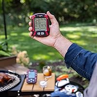 Vista 4 de Maverick XR-50 - Termómetro digital inalámbrico con 4 sondas para barbacoa y carne de SnS Grills