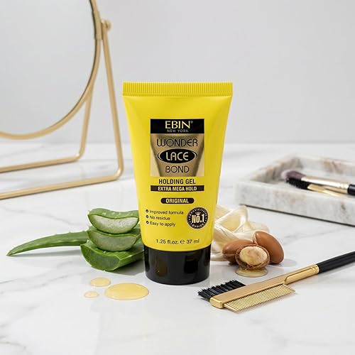 EBIN NEW YORK Wonder Lace Bond - Aerosol adhesivo activo de 3 unidades, agarre extremadamente firme de 2.7 onzas, uso activo, secado rápido, sin