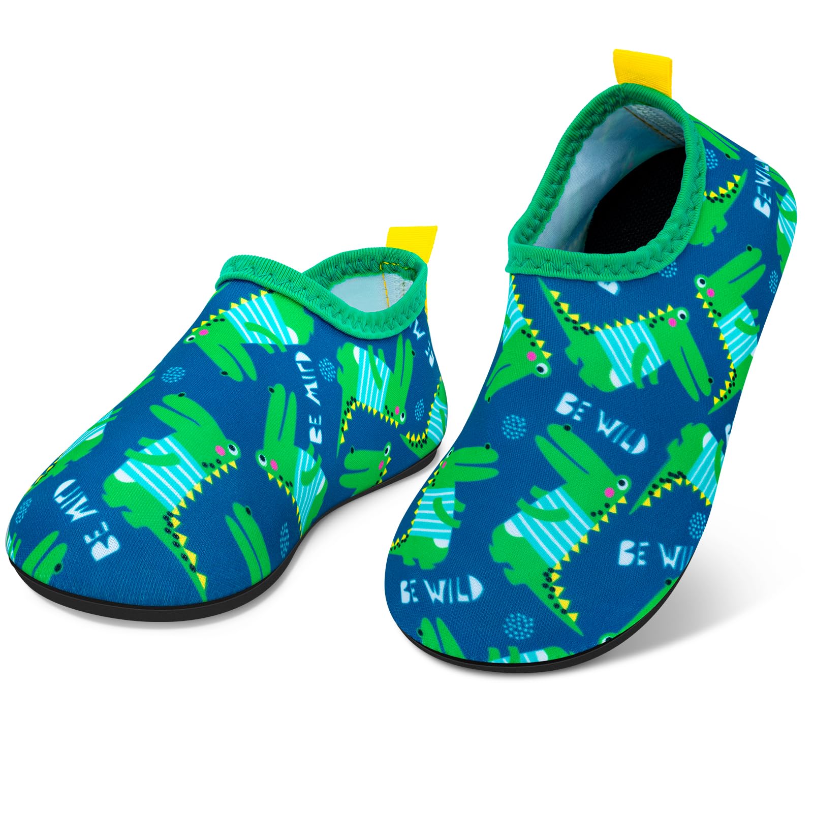 Kids Water Shoes Toddlers Swim Beach Shoes, Infant Wet Swimming Pool Shoes for Boys Girls Non-Slip Quick Dry Aqua Socks, Soft Skin Barefoot Baby Holiday Essentials for Garden Sea Waliking Wetsuit — view 11