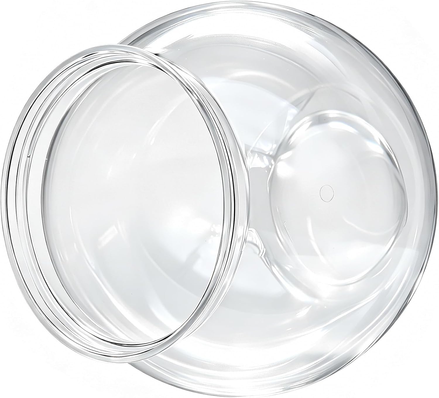 1 PCS Fish Bowl Small Plastic Bubble Bowl(90 Oz) | for Holding Candy and Party Decorations