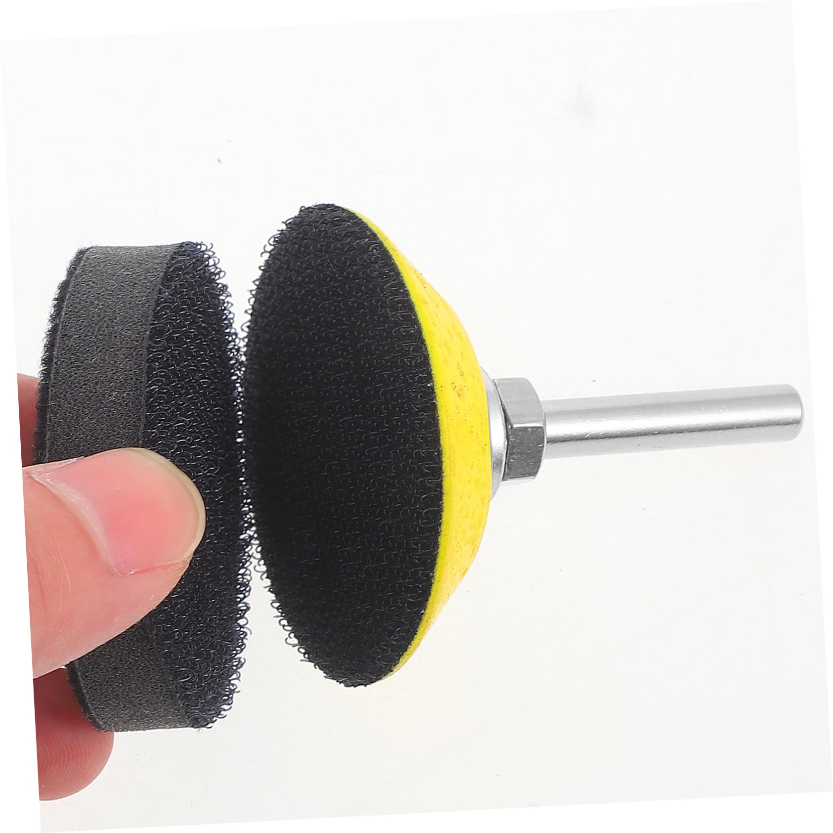 GLEAVI 5sets Dischi Abrasivi Per Trapano Diverse Granulometrie Con Tampone e Tampone Per Lucidatura e Levigatura