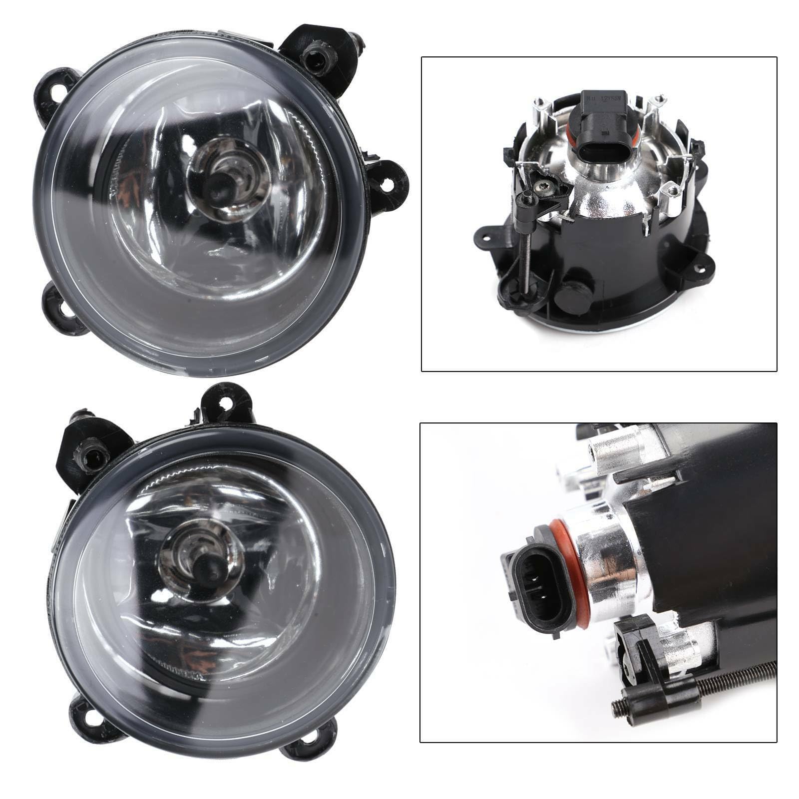 Fendinebbia per paraurti anteriore trasparente, compatibile con Land Rover Discovery 2 3 Range Rover Sport L322 (destro e sinistro)