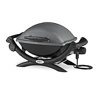 Weber Q1400 BBQ Elettrico, sup. cottura 43 x 32 cm