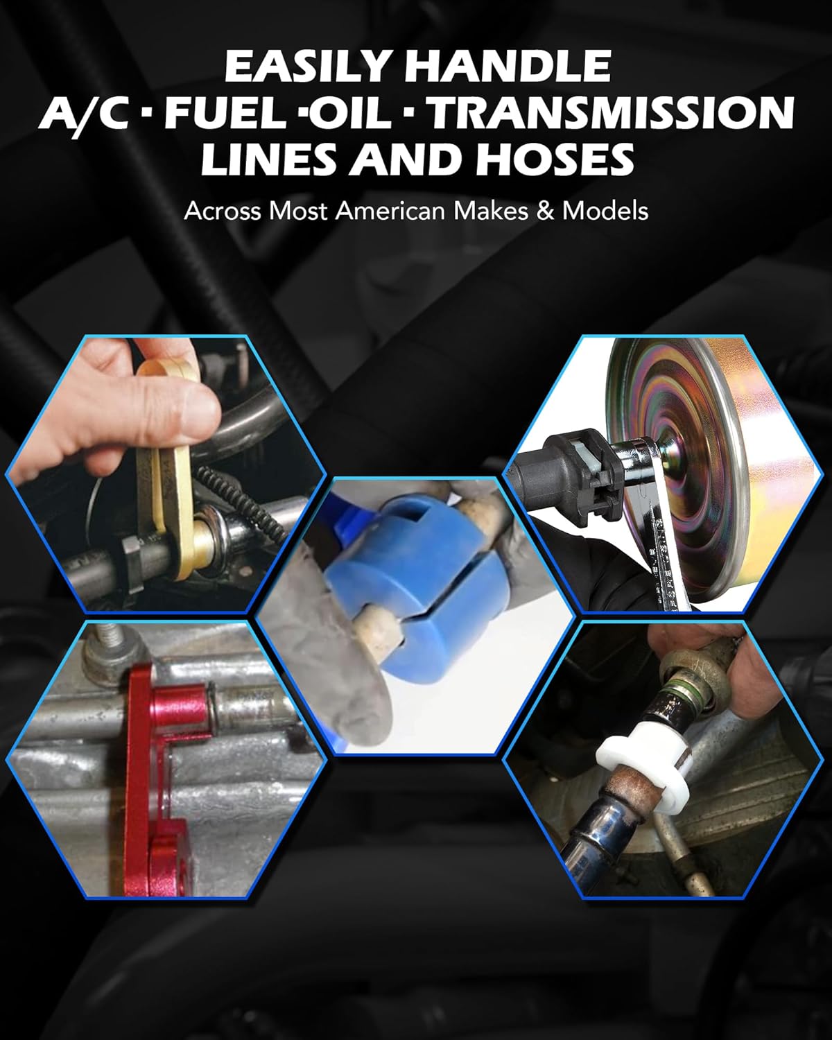 Orion Motor Tech Master Quick Disconnect Tool Set & 26pc Master Quick Disconnect Tool Kit, Bundle