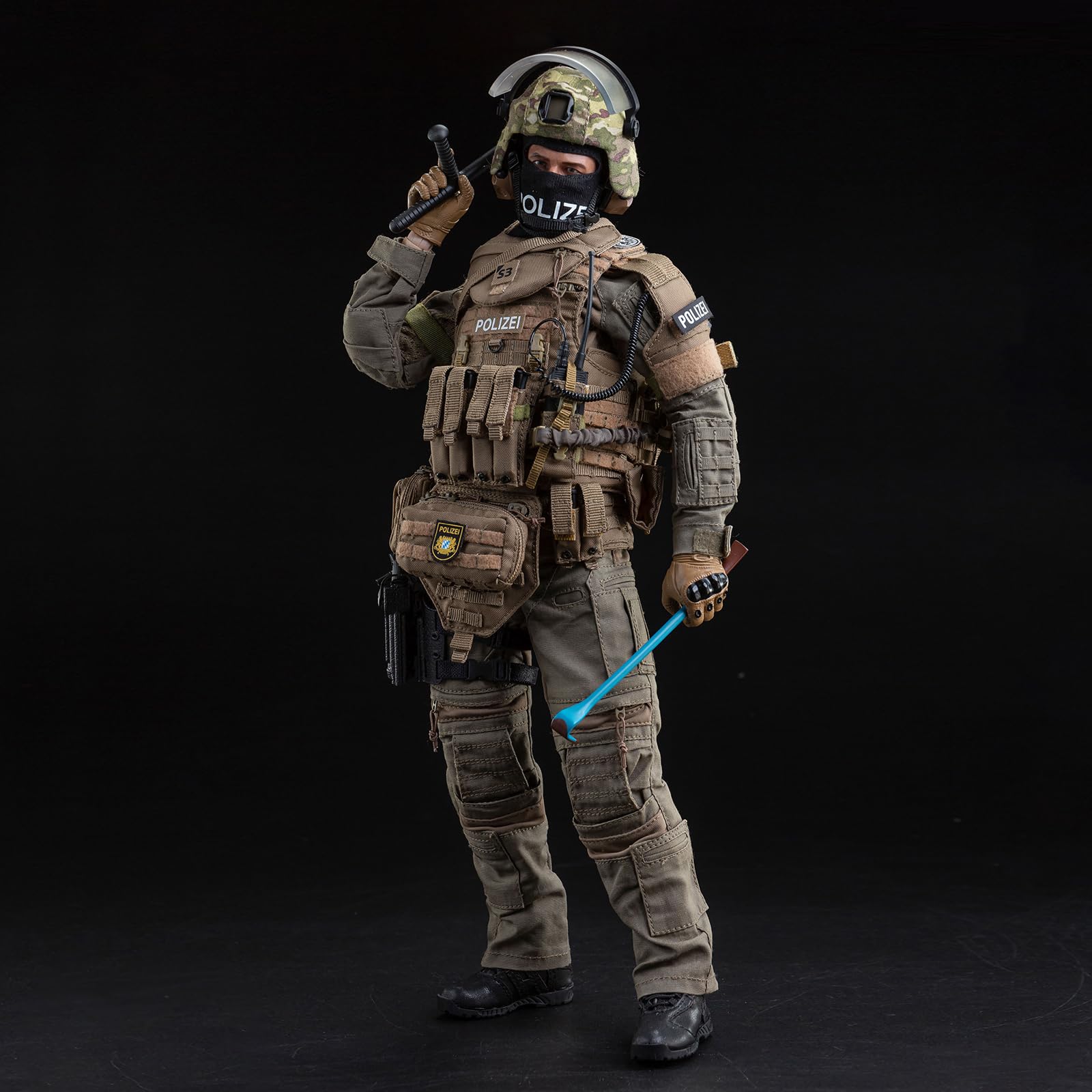 JINQEE German Police Special Operations Commando SEK Action Figure